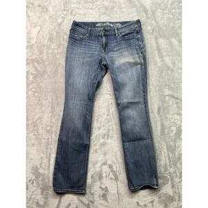 Express Womens Sz 10R Blue Jeans Skinny Low Rise Casual Ladies‎ Summer Denim